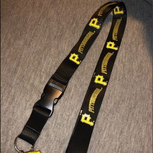 Official MLB Pittsburgh Pirates lanyard